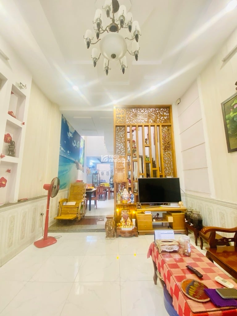 HẺM NHỰA KHU PHÂN LÔ PHAN HUY ÍCH -P.14- GÒ VẤP-4 TẦNG- DT: 4*18M - CHỈ 7 TỶ 450