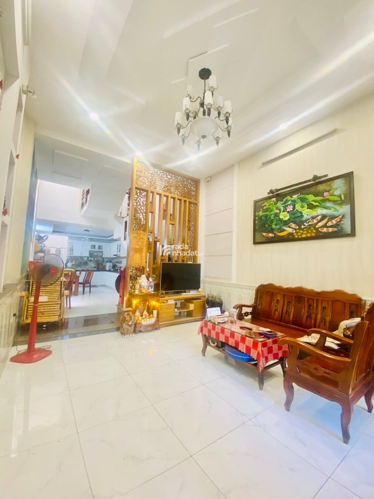 HẺM NHỰA KHU PHÂN LÔ PHAN HUY ÍCH -P.14- GÒ VẤP-4 TẦNG- DT: 4*18M - CHỈ 7 TỶ 450