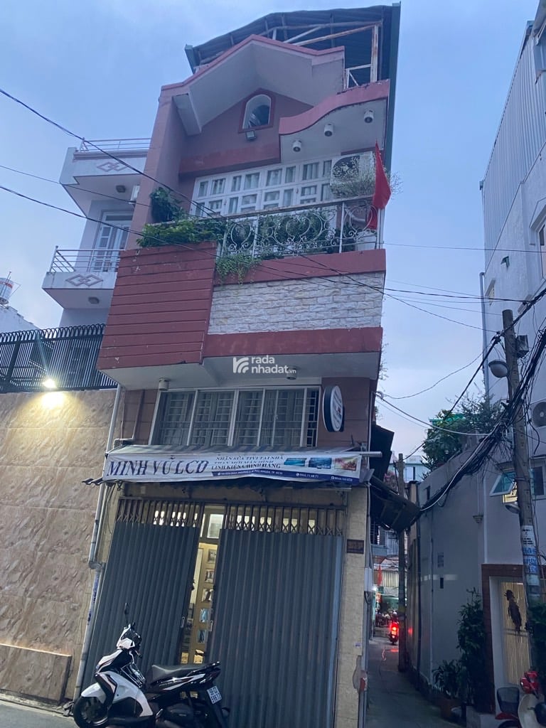 HẺM XE HƠI SÁT MT PHAN XÍCH LONG, PHÚ NHUẬN, 4 TẦNG ĐÚC BTCT. GIẢM 350TR CHỈ 4.99T TL 