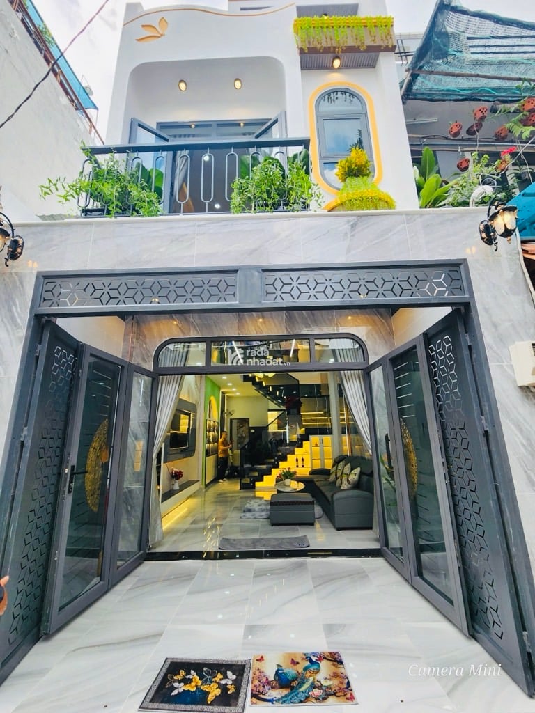Bán Nhà Ngày LOtte City Land  Thống Nhất Gò Vấp 4x 14m Giá Chỉ 6.38 Tỷ