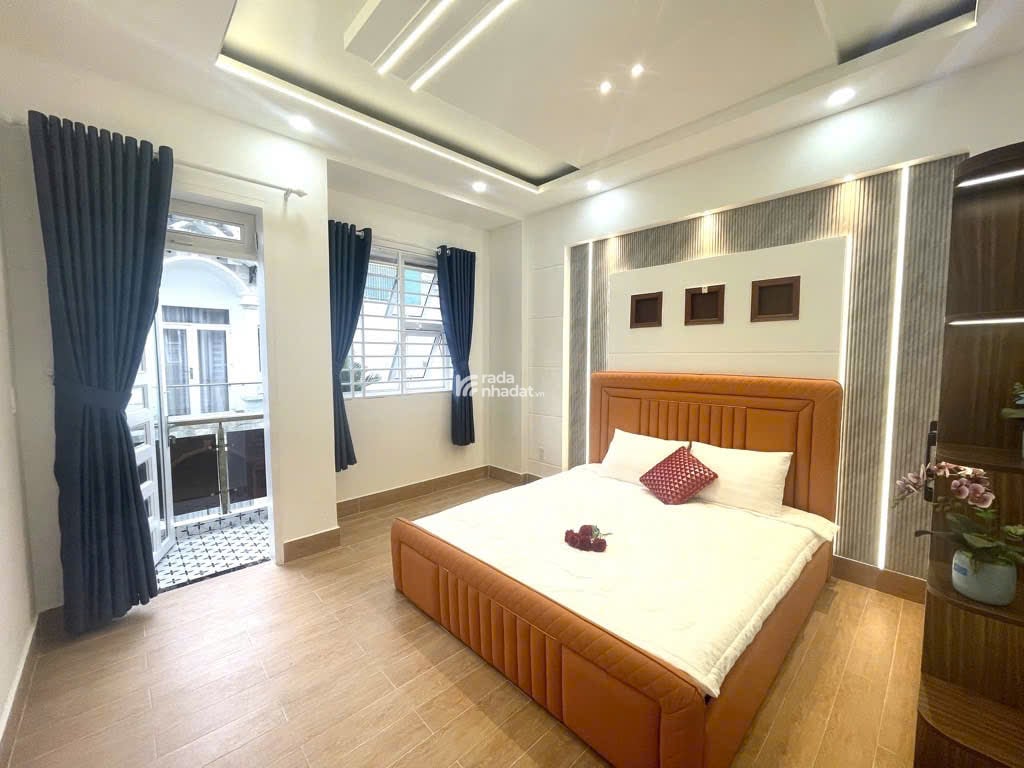 Nhà 4 tầng  Đường số 8  Thông Tây Hội  Gò Vấp  xe hơi vào nhà  4x16m  Giá 8.75 tỷ TL