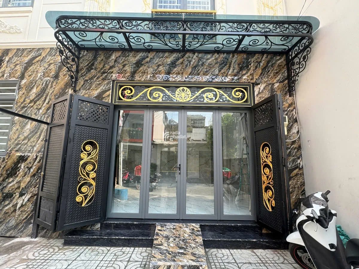 Nhà Mới 100%, Hẻm 10m gần chợ Tân Hương, 4 tầng, 5PN, chỉ 7.75 tỷ