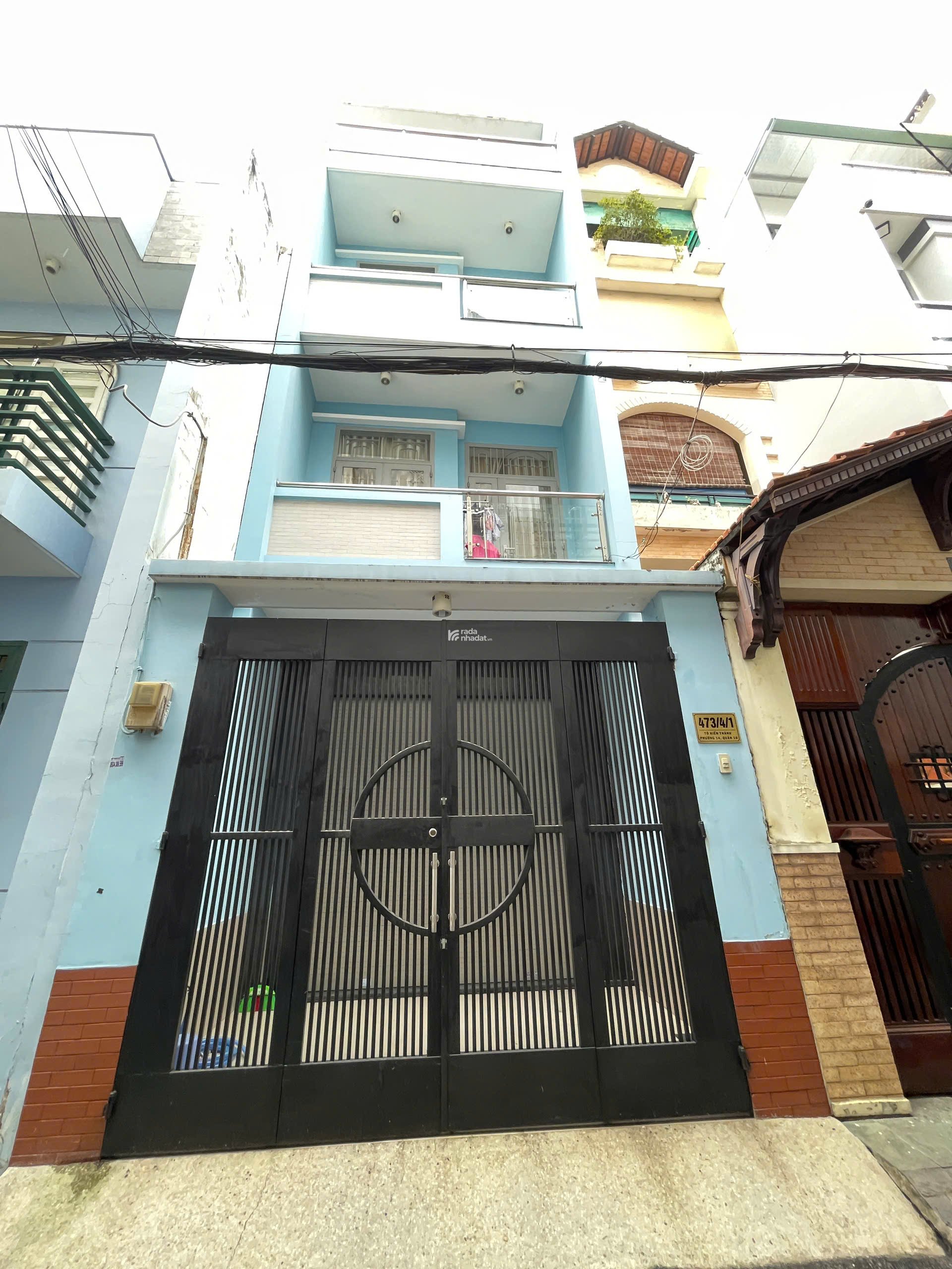Siêu phẩm hẻm xe hơi sát mặt tiền Thành Thái quận 10 (DT 4x20m) 3 lầu tiện ở liền