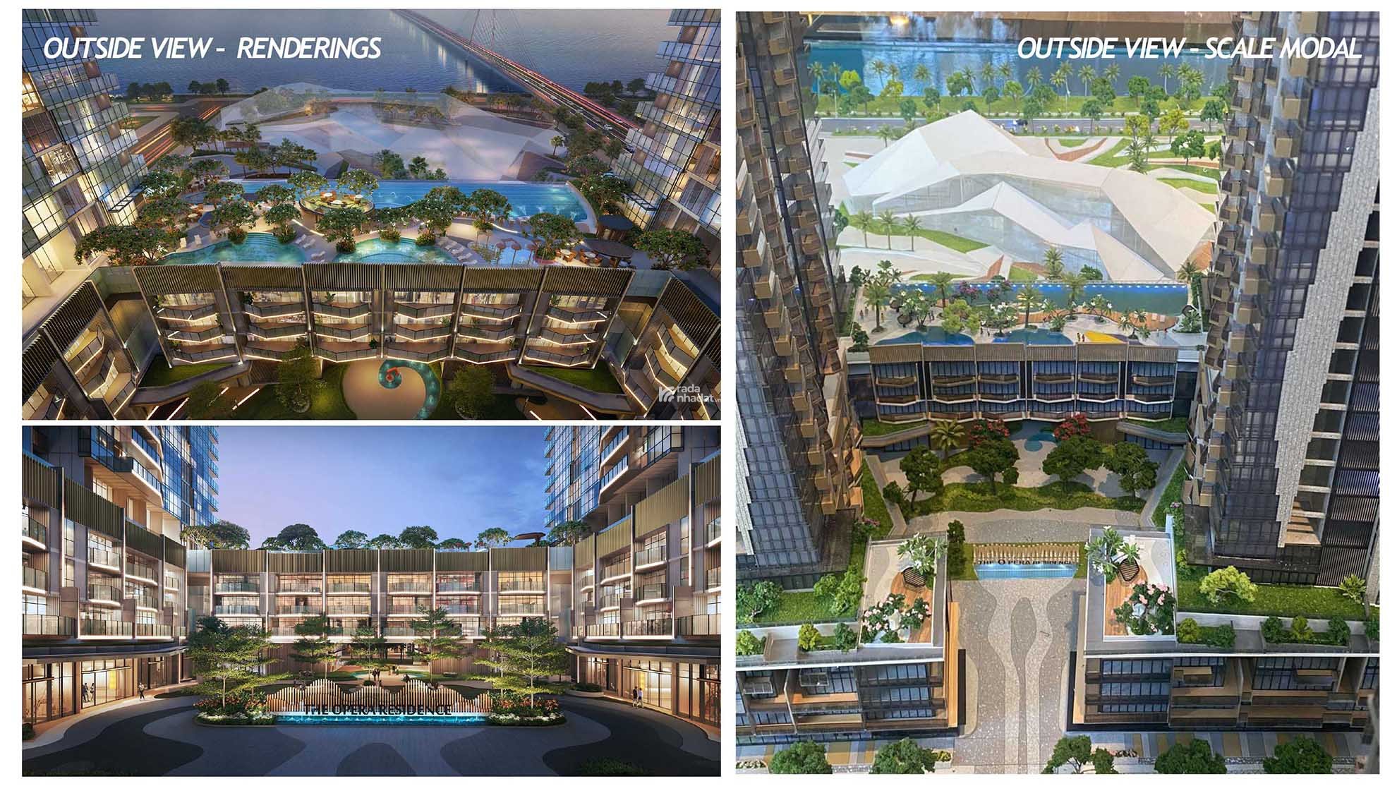 Bán Căn Hộ The Opera Residence Thủ Thiêm, 2PN View Sông Quận 1, 70m2, Giá 24.5 Tỷ All In, Sẵn Thẻ