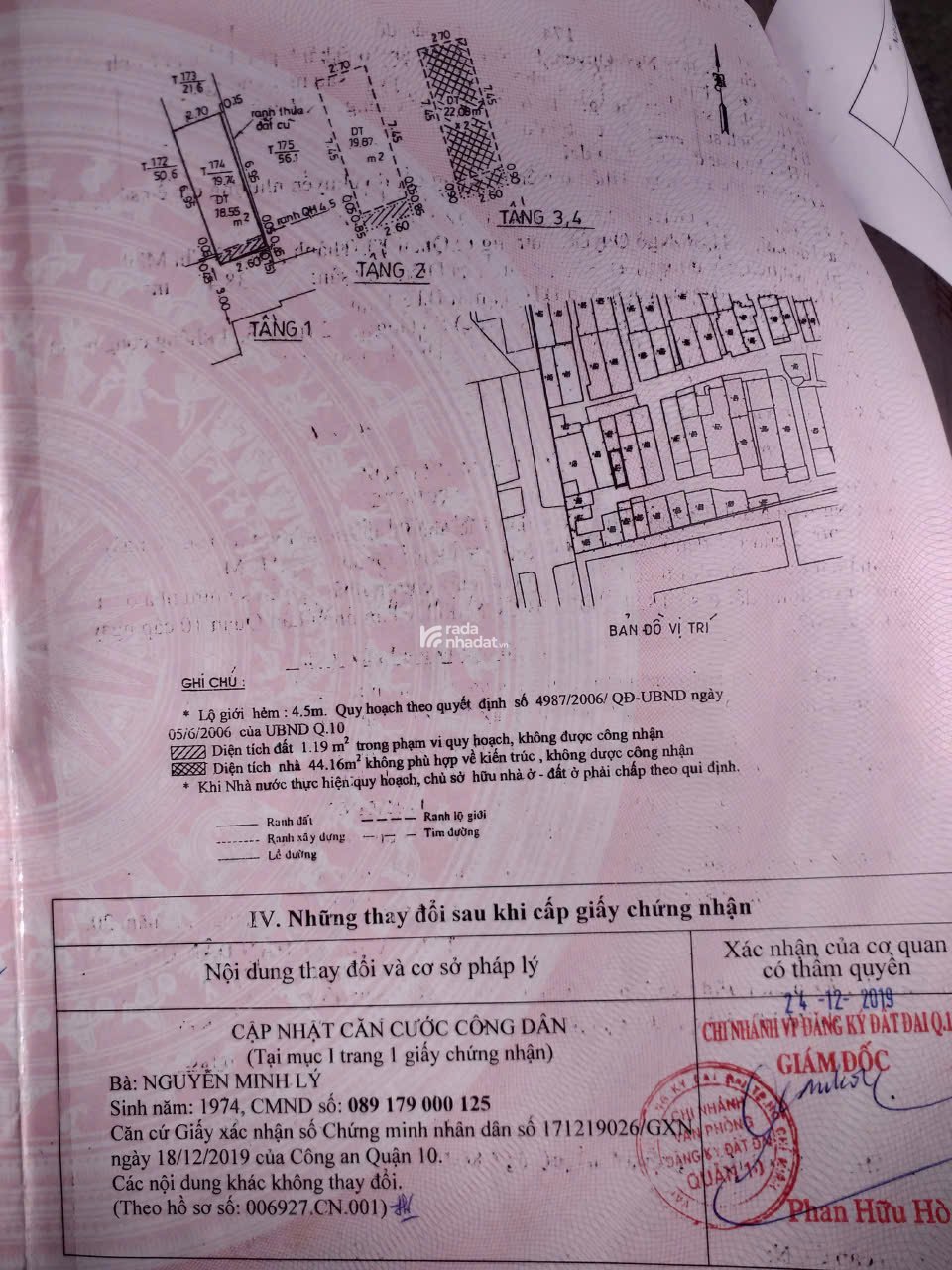 Nhà Đẹp Ngô Quyền Q10 Trệt 3 Lầu  Ở Ngay