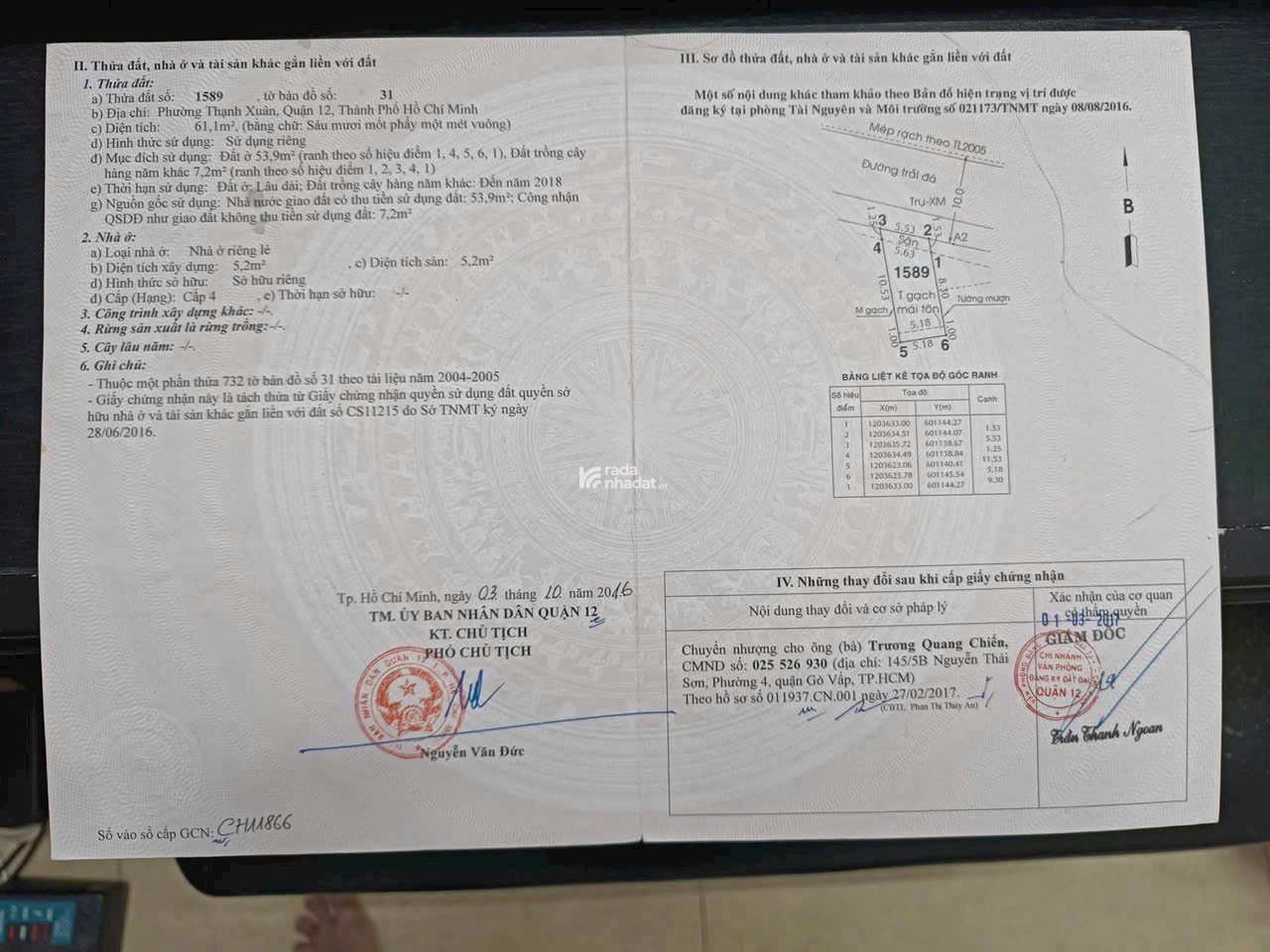 BÁN ĐẤT MẶT TIỀN TX33 - Ô TÔ RA VÀO THOẢI MÁI - PHƯỜNG THỚI AN, Q12