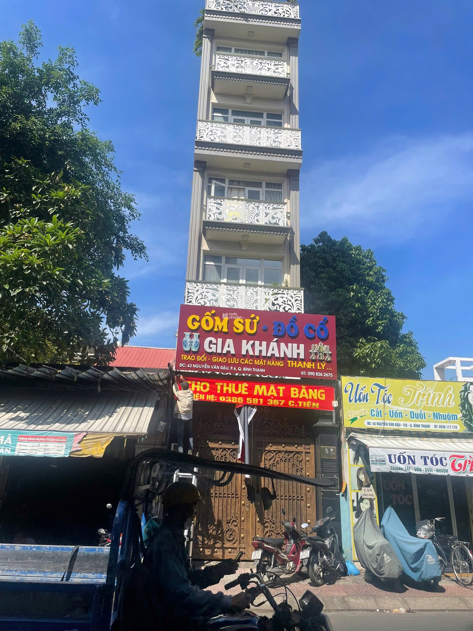 HOT: MẶT TIỀN 5 TẦNG NGUYỀN VÃN ĐẬU, PHƯỜNG 6, QUẬN BÌNH THẠNH