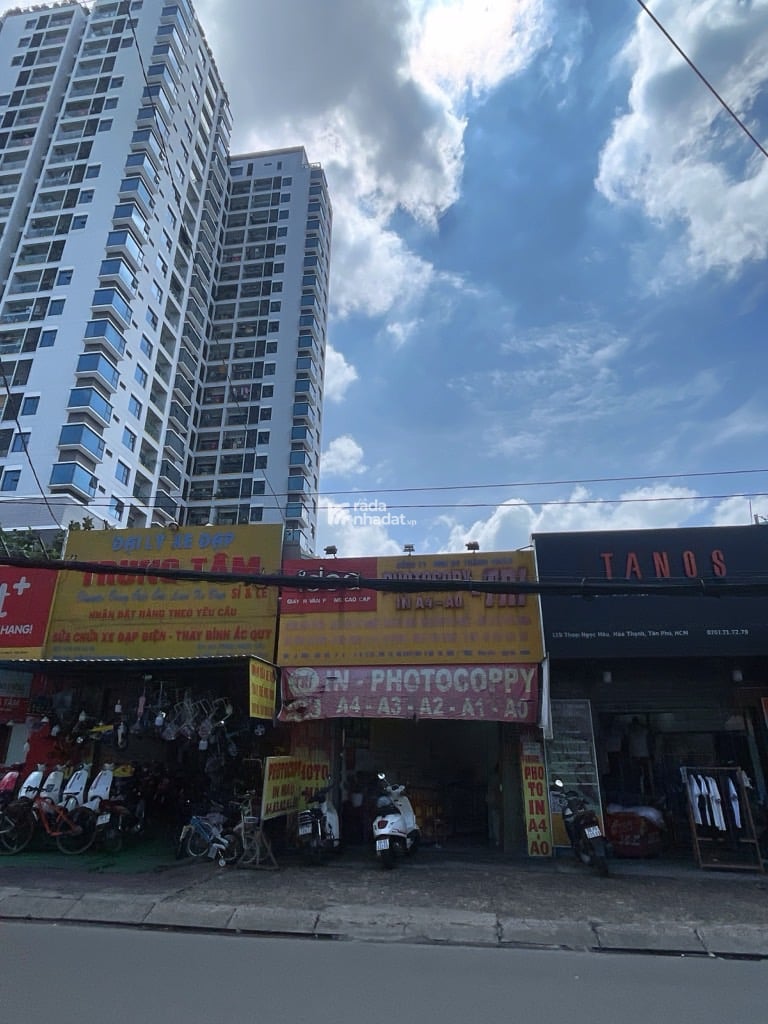 MẶT TIỀN VIP THOẠI NGỌC HẦU, TÂN PHÚ, CHUẨN 160M2 HIẾM CÓ. GIẢM 550TR CHỈ CÒN 23.9T TL TỐT