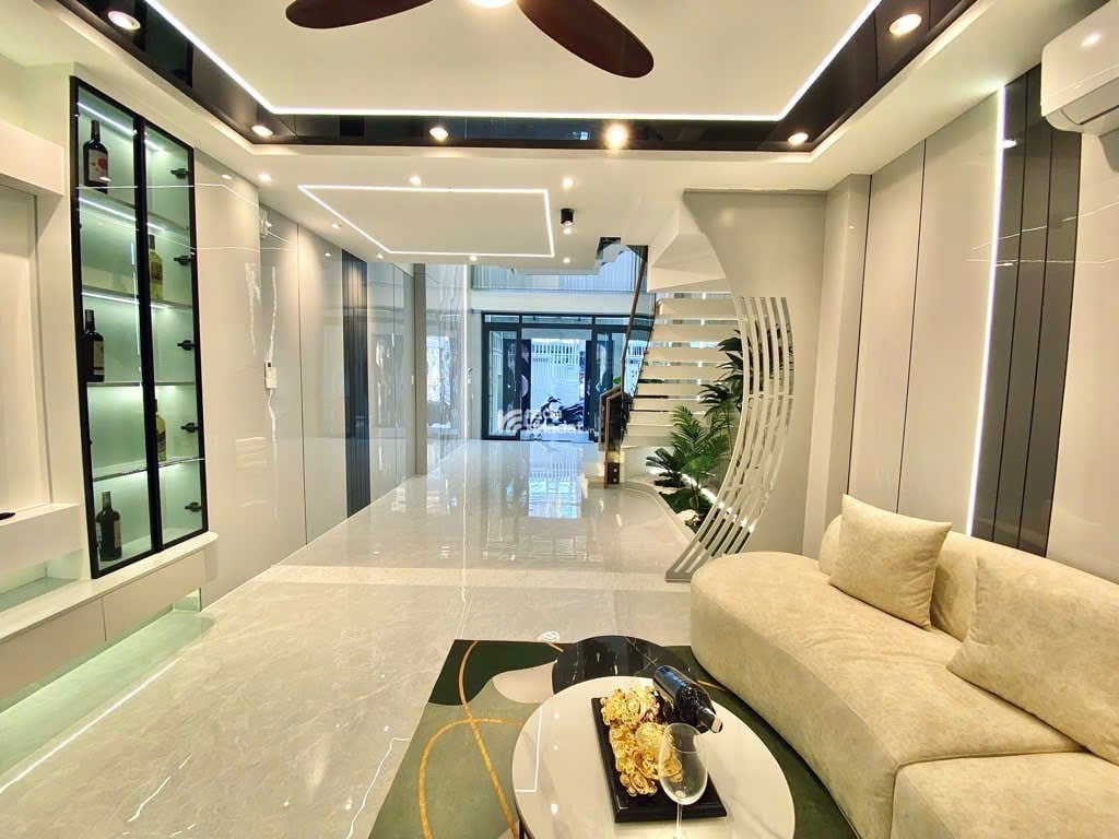 NHÀ MỚI 5 TẦNG – GARA Ô TÔ – FULL NỘI THẤT Phan Huy Ích – Tân Bình