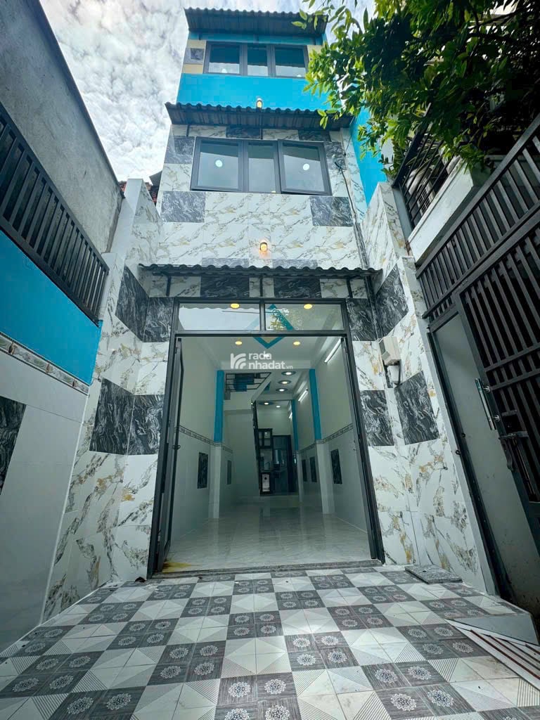 [Gò Vấp] NGUYỄN THÁI SƠN (P.3 SÁT SÂN BAY), NHÀ MỚI 3 TẦNG, HẺM 3M, GIÁ RẺ 3.6 TỶ