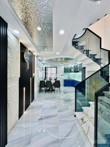 Gấp! Bán nhà đẹp giá mềm 4,9 tỷ TL 60m2 4tầng ngay Lên Văn Thọ, Thông Tây Hội, Gò Vấp