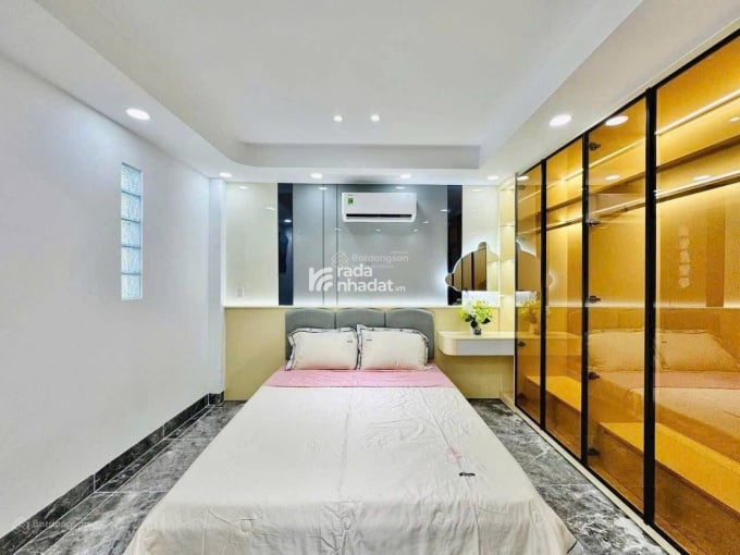 Gấp! Bán nhà đẹp giá mềm 4,9 tỷ TL 60m2 4tầng ngay Lên Văn Thọ, Thông Tây Hội, Gò Vấp