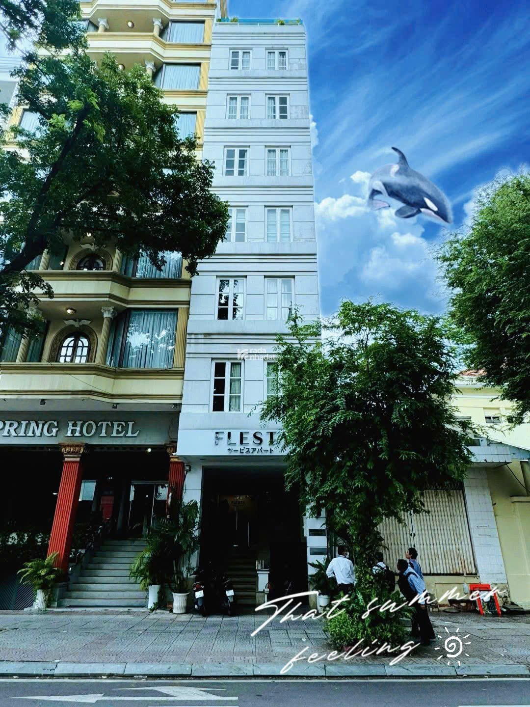 TN  3 tỷ/năm! Bán khách sạn 15 phòng MT Lê Thánh Tôn, Q.1  hầm 8 tầng.