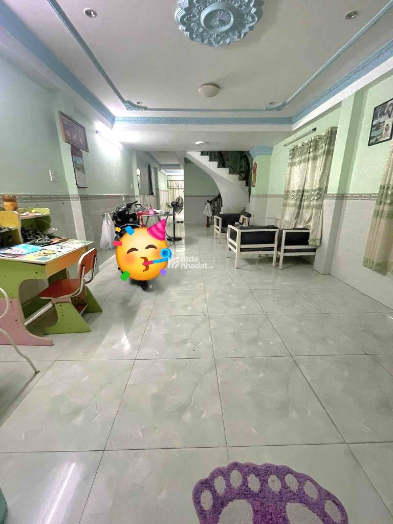 NHÀ ĐẸP 3 TẦNG 80M2(4X20)-HẺM 5M HỒ HỌC LÃM-GIÁ 6.9 TỶ