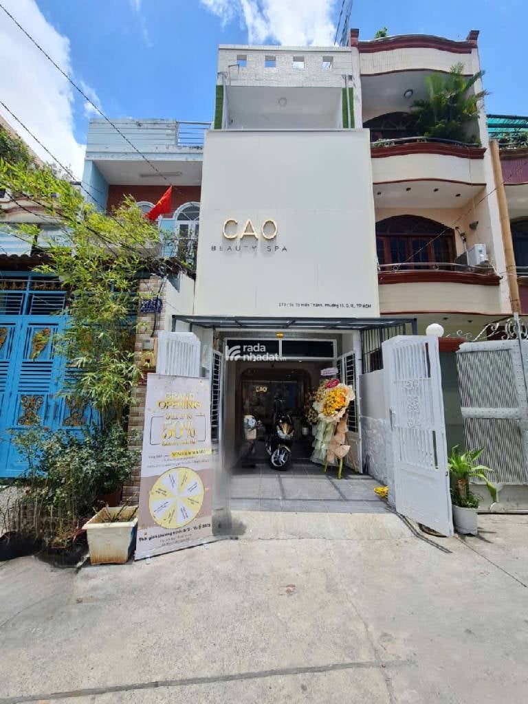 HẺM XE HƠI- TÔ HIẾN THÀNH -Q.10- 3 TẦNG- DT:88M2 - 13 TỶ 5