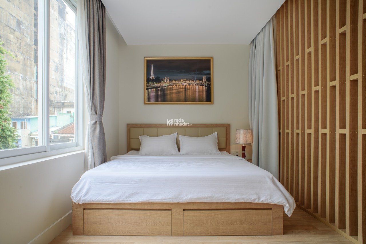 Cho thuê căn hộ quận 1, thang máy, có dịch vụ dọn phòng gần cầu Thị Nghè, Thảo Cầm Viên