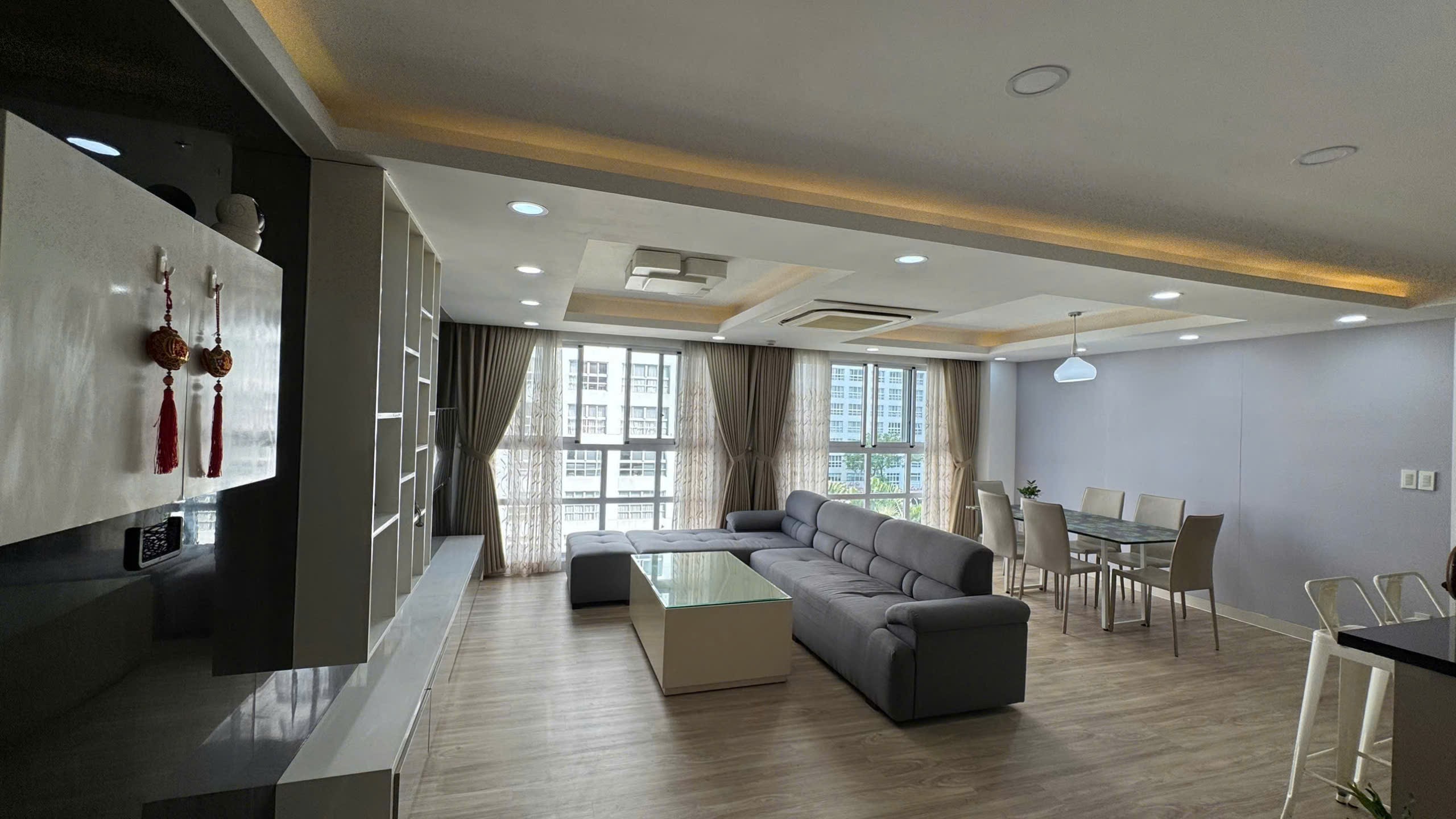 Cho thuê nhanh căn hộ Happy Valley PMH, Q7, 3PN nhà đẹp, giá chỉ 28 triệu