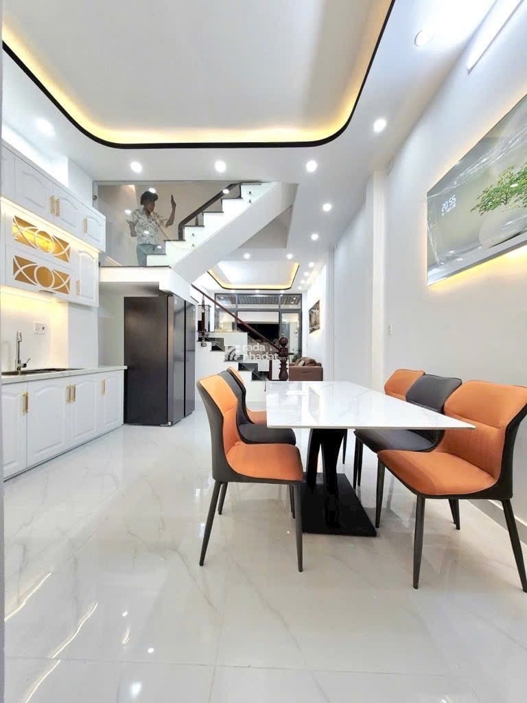 NHÀ MỚI HXH - 3 TẦNG - 60m2 - 4PN - 4WC - 7,3 t/ỉ; 