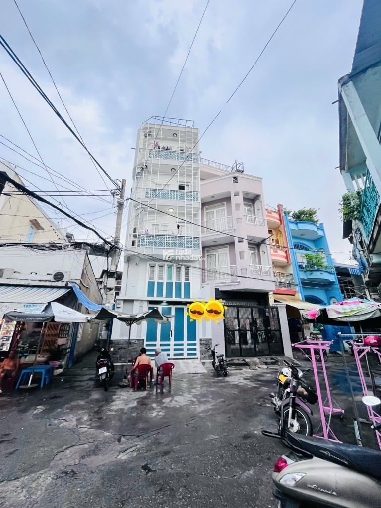 CHDV mini 6 tầng , Lô góc Hẻm xe hơi thông tứ tung ,