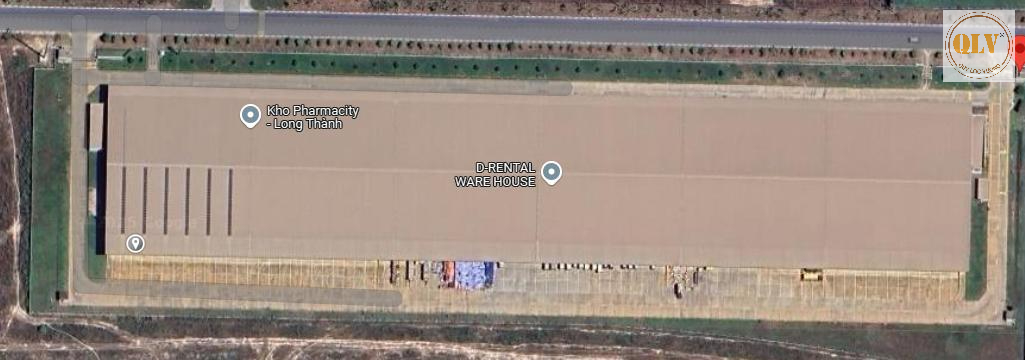 CHO THUÊ KHO LOGISTICS  KCN LỘC AN - BÌNH SƠN, LONG THÀNH, ĐỒNG NAI 66.650m2