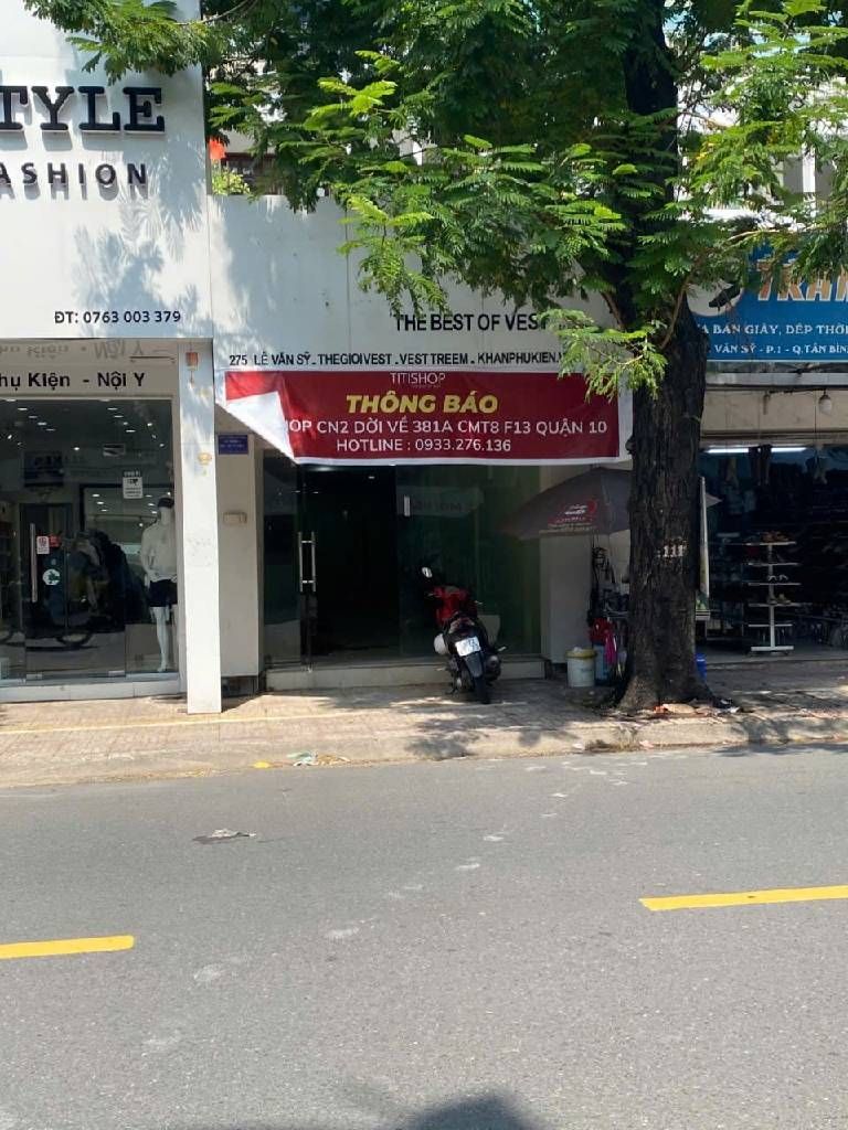 MTKD VIP LÊ VĂN SỸ, TÂN BÌNH, 125M2 CŨ TIỆN XÂY. GIẢM 350TR CHỈ 15.8T 