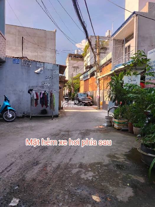 NHÀ MẶT TIỀN CỦ TIỆN XÂY MỚI - MẶT HẺM XE HƠI PHÍA SAU NHÀ THÔNG RA NGUYỄN SƠN - VỊ TRÍ KINH DOANH 