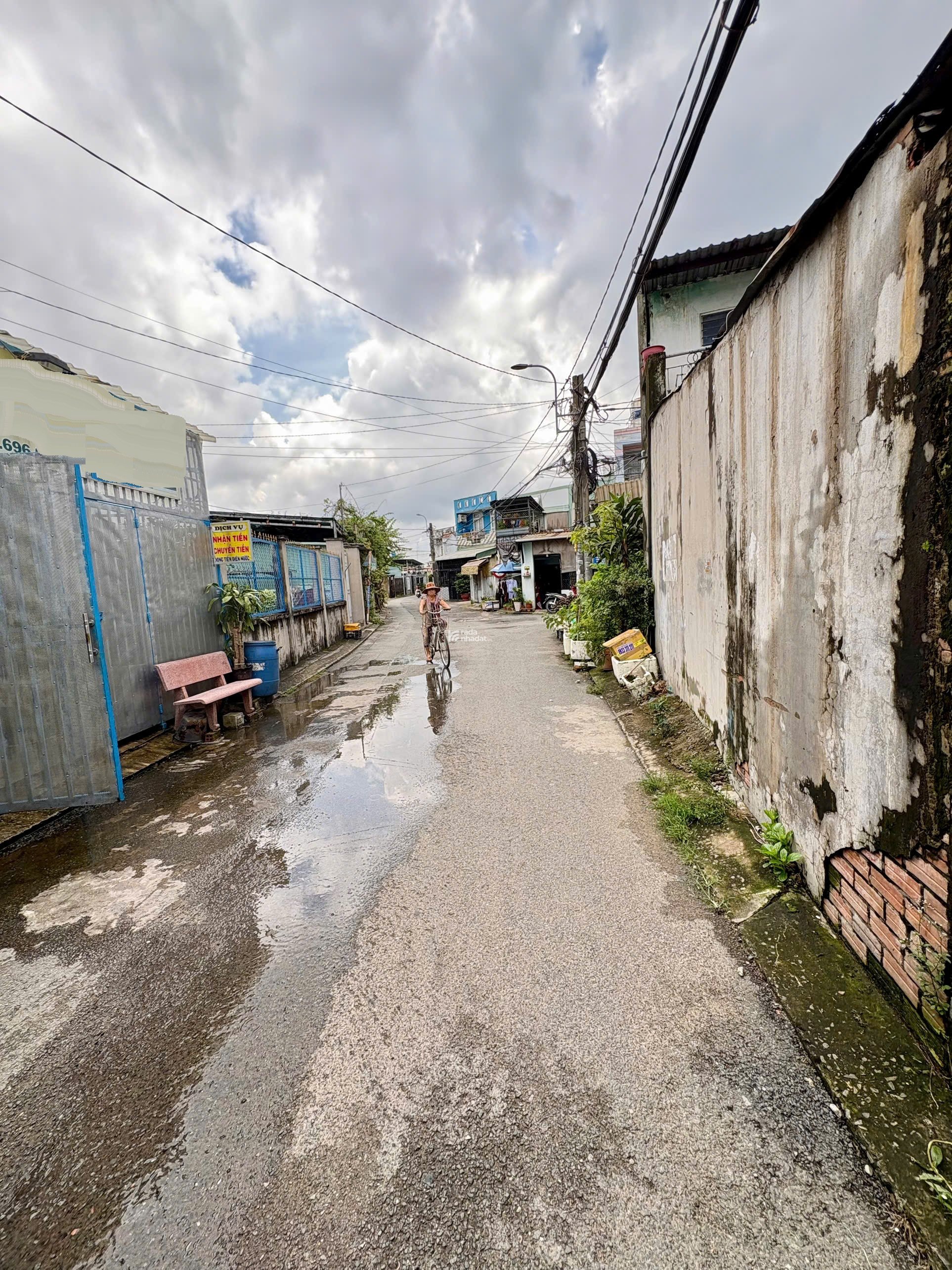 BÁN NHÀ ĐƯỜNG NGUYỄN THỊ SÁU, BÀ ĐIỂM, HẺM THÔNG KINH DOANH, 4x14m