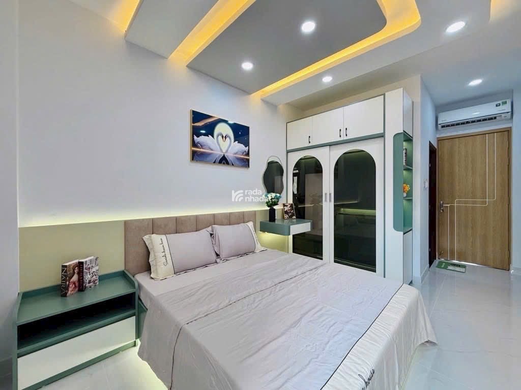 NHÀ ĐẸP MỚI XÂY – TRUNG TÂM GÒ VẤP – QUANG TRUNG – 4 TẦNG CHỈ 6.75 TỶ