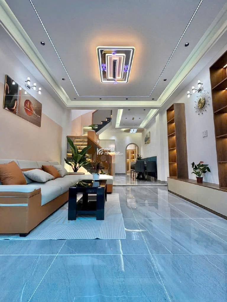  NGAY AEON TÂN PHÚ - HẺM XE HƠI 6M - 56M2 - 2 TẦNG BTCT - FULL NỘI THẤT . GIÁ NHỈNH 5.XX TỶ