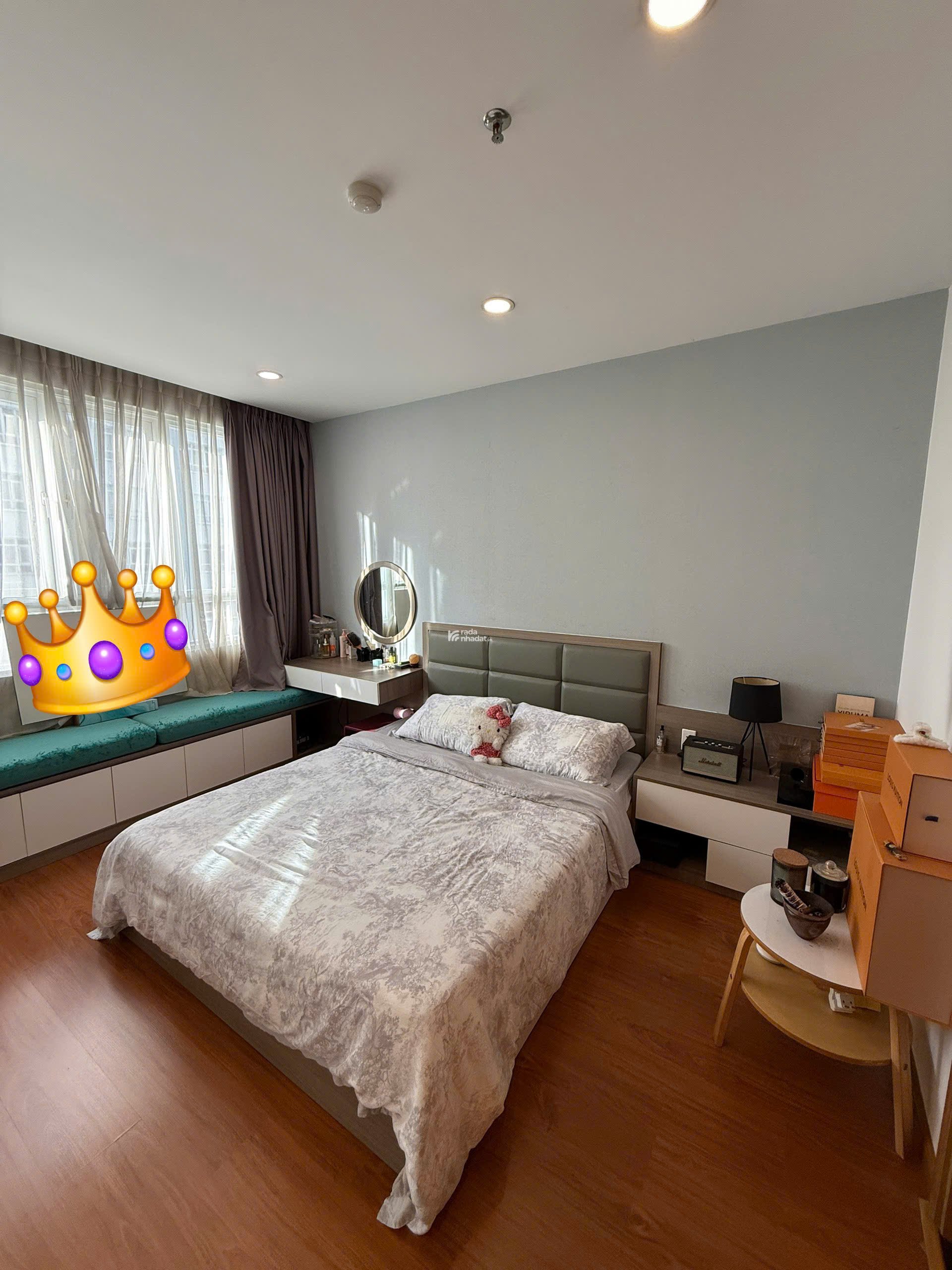 Cho thuê căn hộ chung Cư Him Lam Chợ Lớn -102m2, 2pn , 2wc full nt Giá 15tr Lh 0933481089