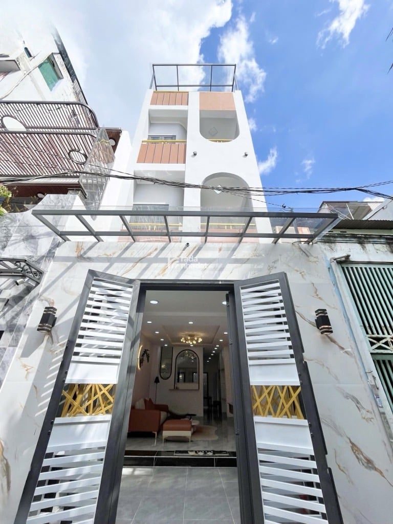 NHÀ MỚI  THIẾT KẾ  HIỆN ĐẠI TÂN PHÚ  69M2 4TẦNG CHỈ  8XTY