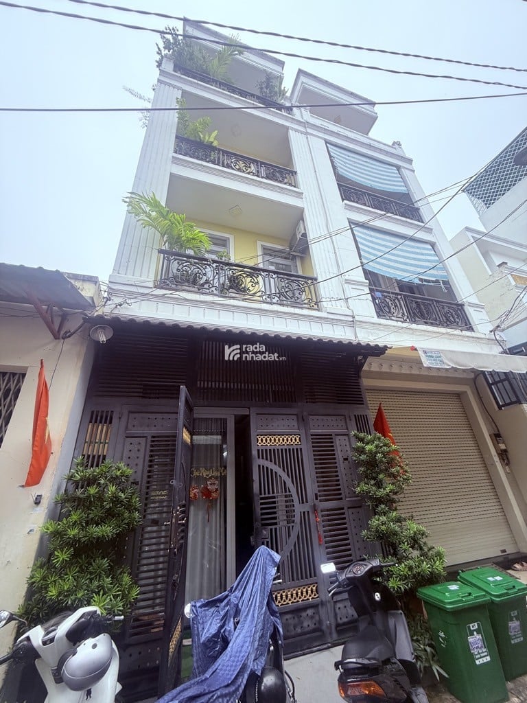 HẺM XE HƠI- LÊ VĂN QUỚI -BÌNH TRỊ ĐÔNG- BÌNH TÂN -4 TẦNG -DT: 4*14M- 6 TỶ 5