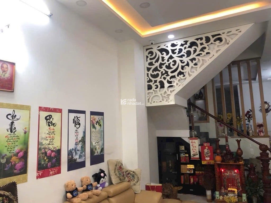 HẺM XE HƠI- LÊ VĂN QUỚI -BÌNH TRỊ ĐÔNG- BÌNH TÂN -4 TẦNG -DT: 4*14M- 6 TỶ 5