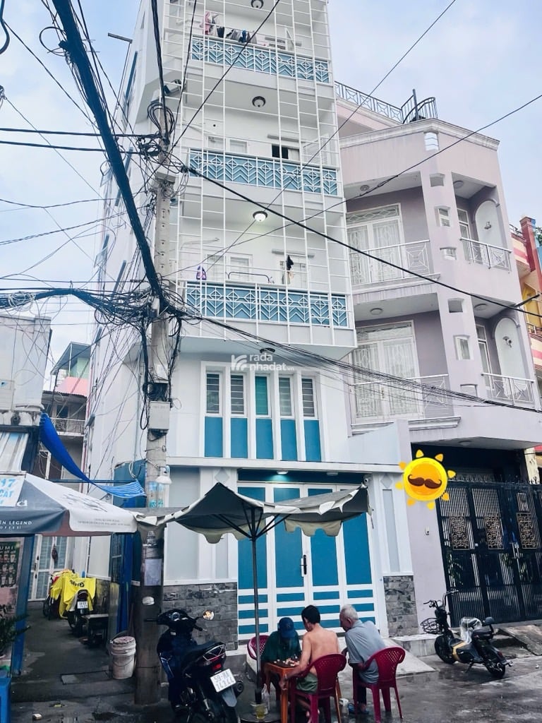 CHDV MINI 6 TẦNG , LÔ GÓC HẺM XE HƠI THÔNG TỨ TUNG LÊ THỊ BẠCH -P.11-Q.11- DT: 4.7*12M - 9.9 TỶ .
