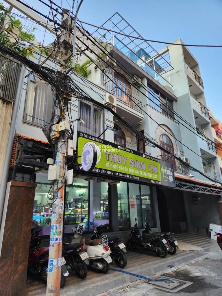 NHÀ 4 TẦNG - 200M2 - NGANG 12.6M - NGUYỄN BỈNH KHIÊM - QUẬN I - DÒNG TIỀN THU NHẬP ỔN ĐỊNH