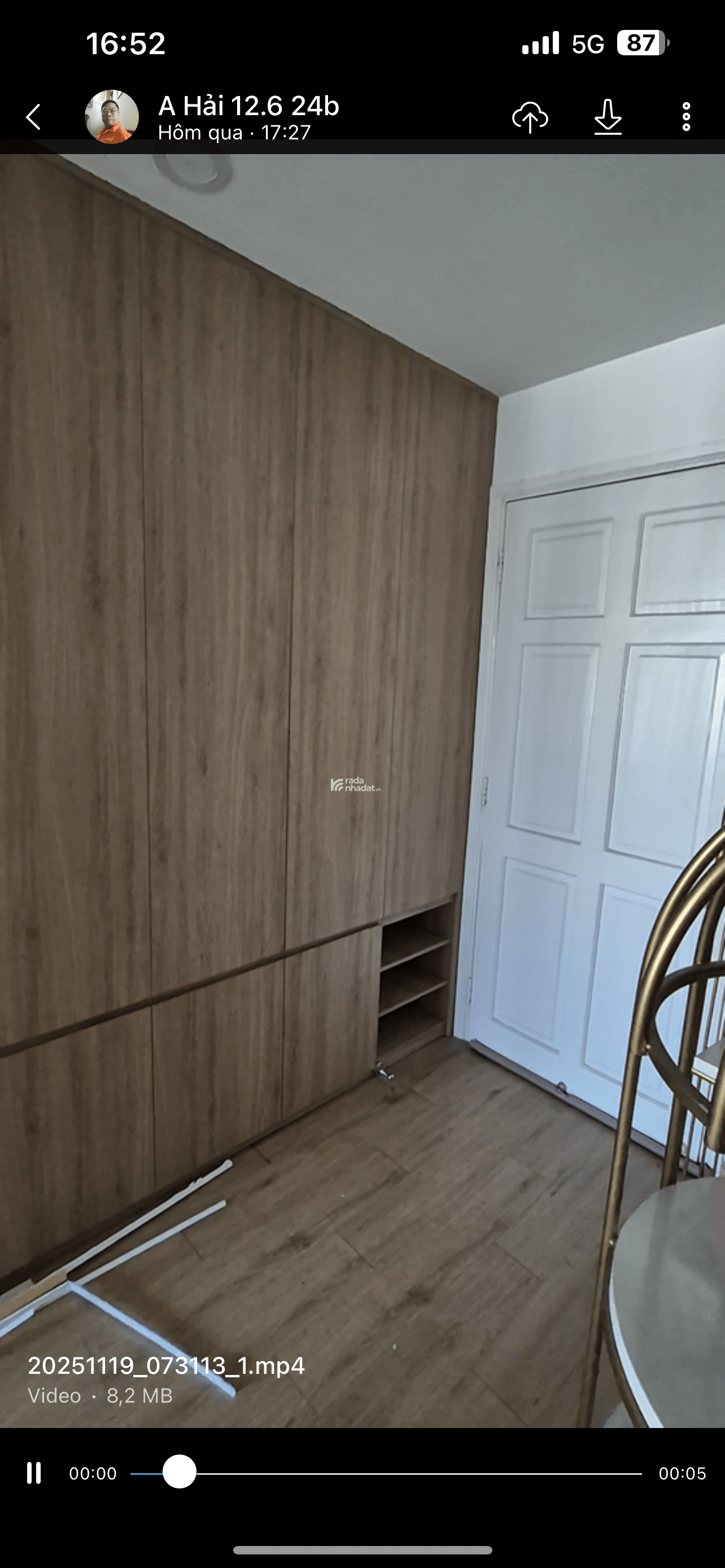 Cho thuê căn hộ 3 pn, 100mư d5, bình Thạnh, full nội thất