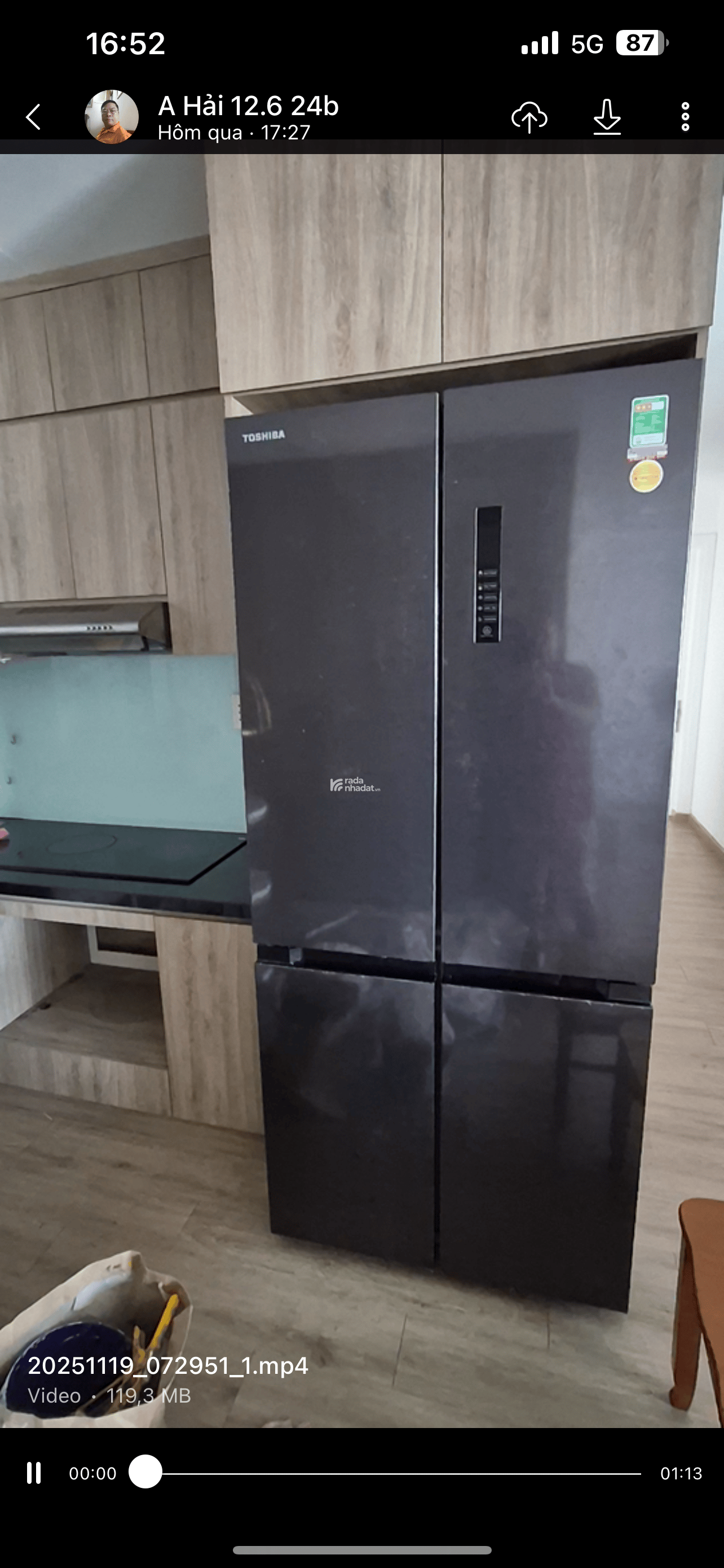 Cho thuê căn hộ 3 pn, 100mư d5, bình Thạnh, full nội thất