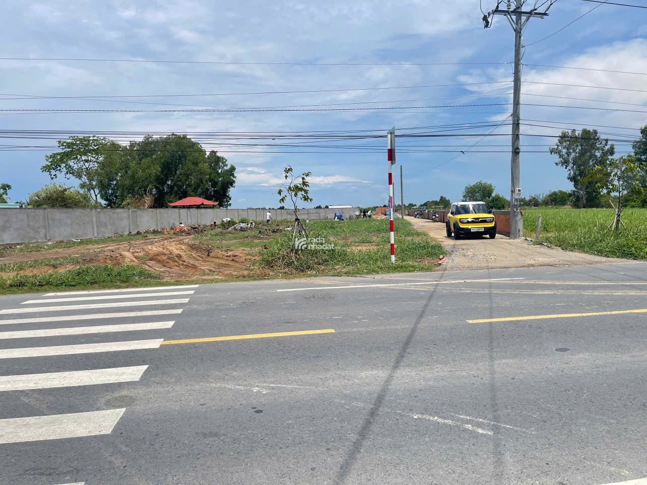 Bán đất MT QL50, 100m2 5x20m.Giá 600triệu. TP Gò Công.SHR sang sổ ngay