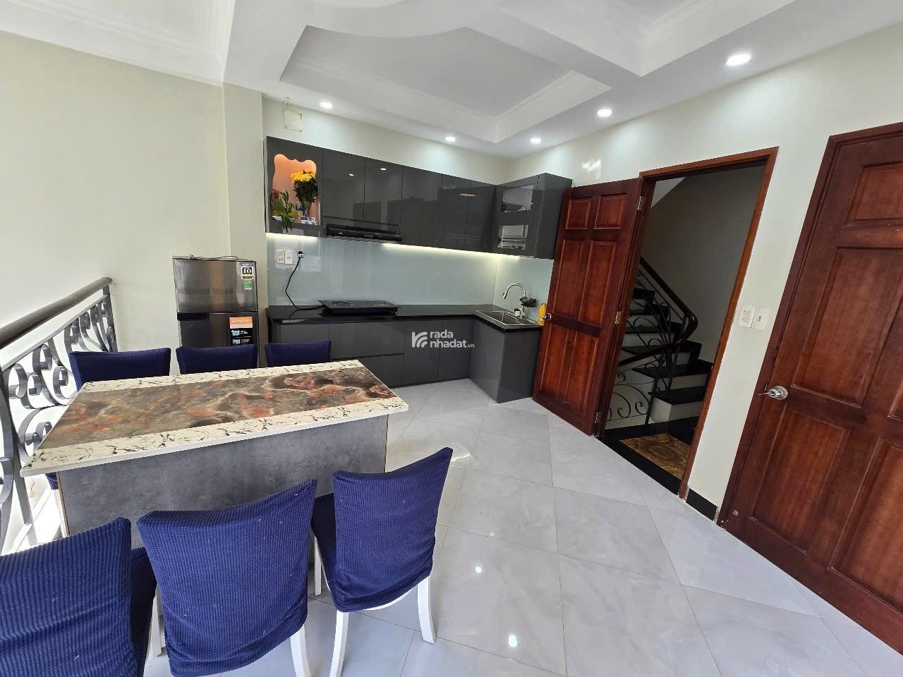 Nhà Hẻm 8m Ngay Nơ Trang Long-Trần Quý Cáp, cách 1 căn ra mặt tiền, ngang 5.3m, Giá 8 tỷ 