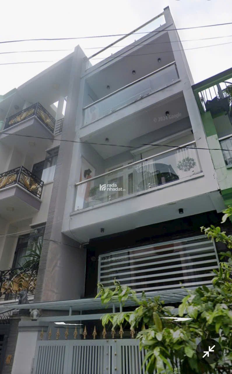 Nhà Hai Mặt Tiền Đường,Ngay Metro Bình Phú,Quận 6 (4 x 18 x 4 Tầng) 13,3 Tỷ TL