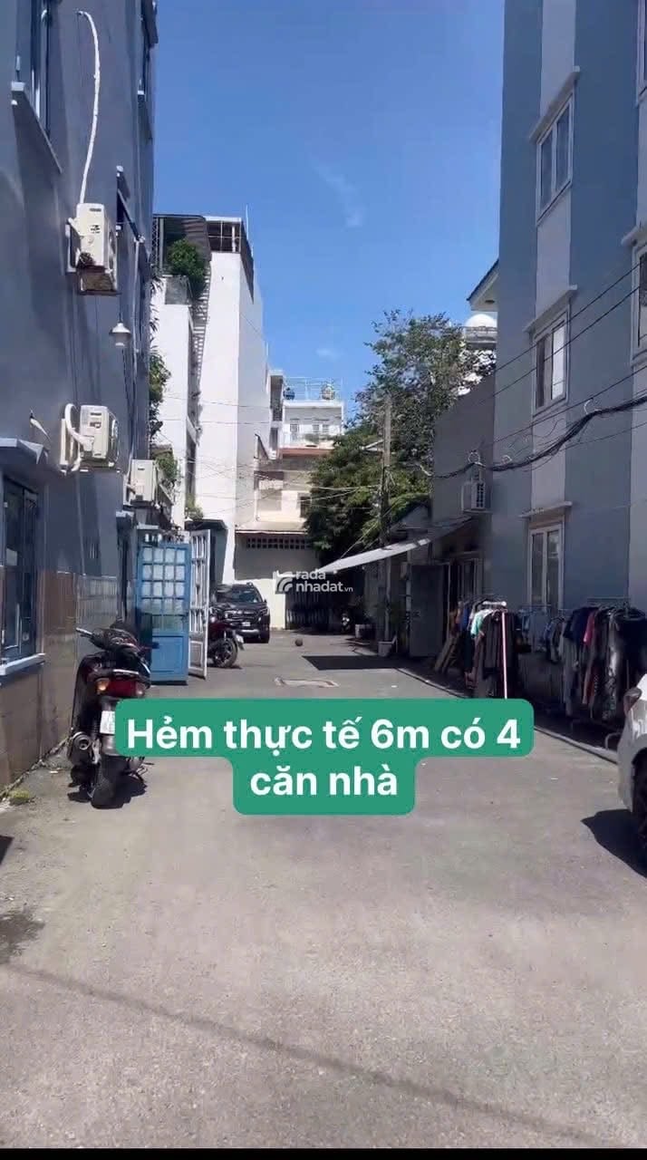 NHÀ TRỌ C4 DIỆN TÍCH ĐẸP 7.5x20 - HẺM 6M - CHO THUÊ 25TR/TH- CHỈ 13.5 TỶ TL - TIỆN XÂY MỚI