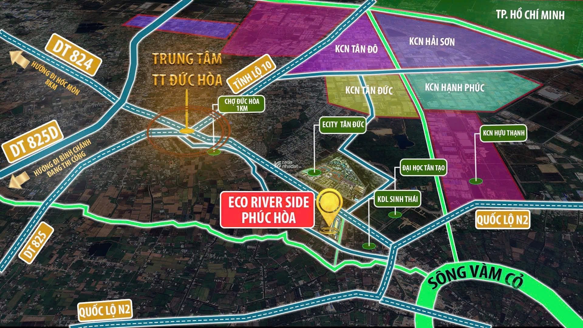 Chính chủ bán lô đất tại Trung tâm Đức Hoà