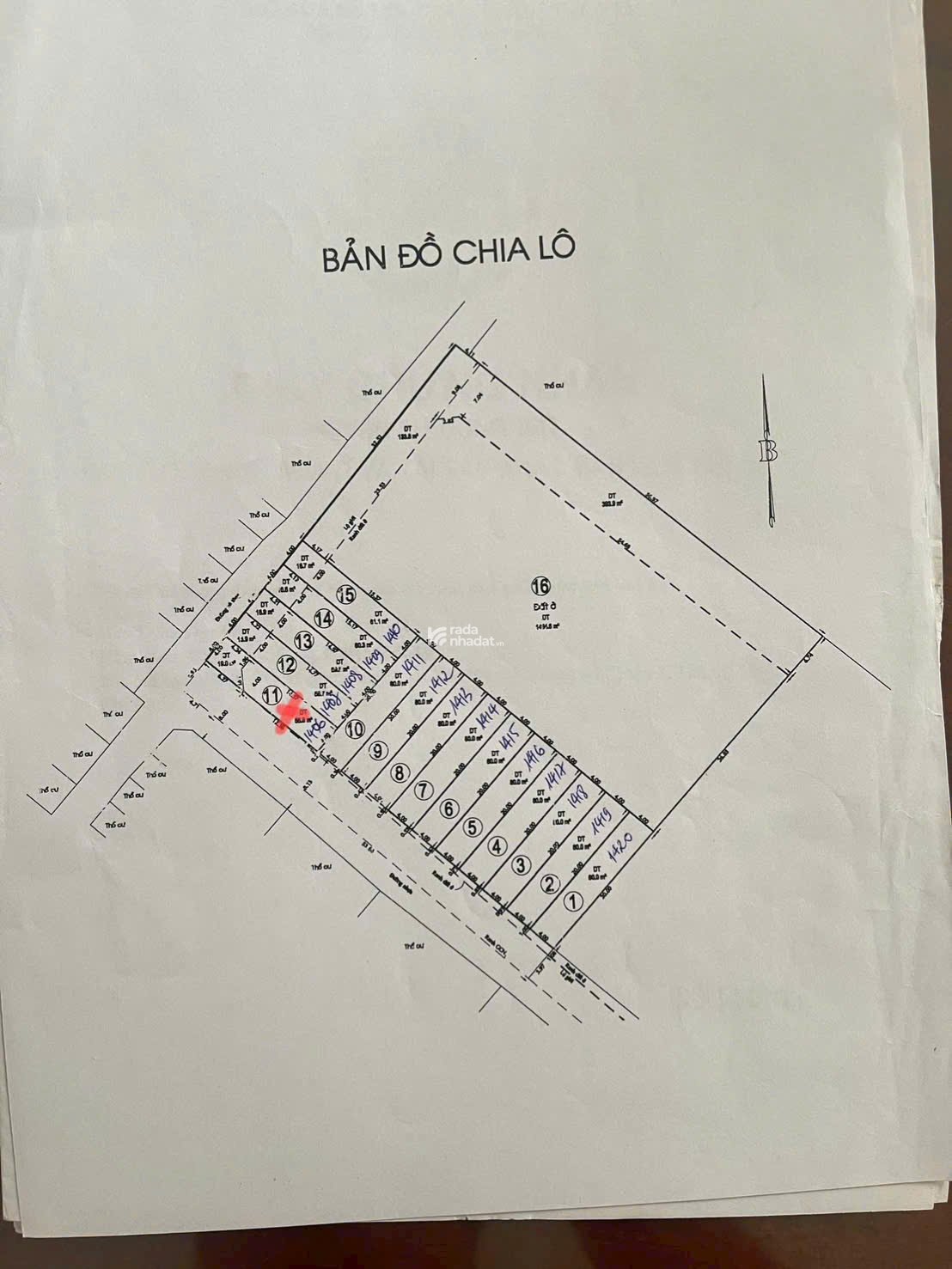 LÔ GÓC 2 MẶT TIỀN - ĐẤT ĐẸP KHU TX24 - 80M2 - 4.X TỶ