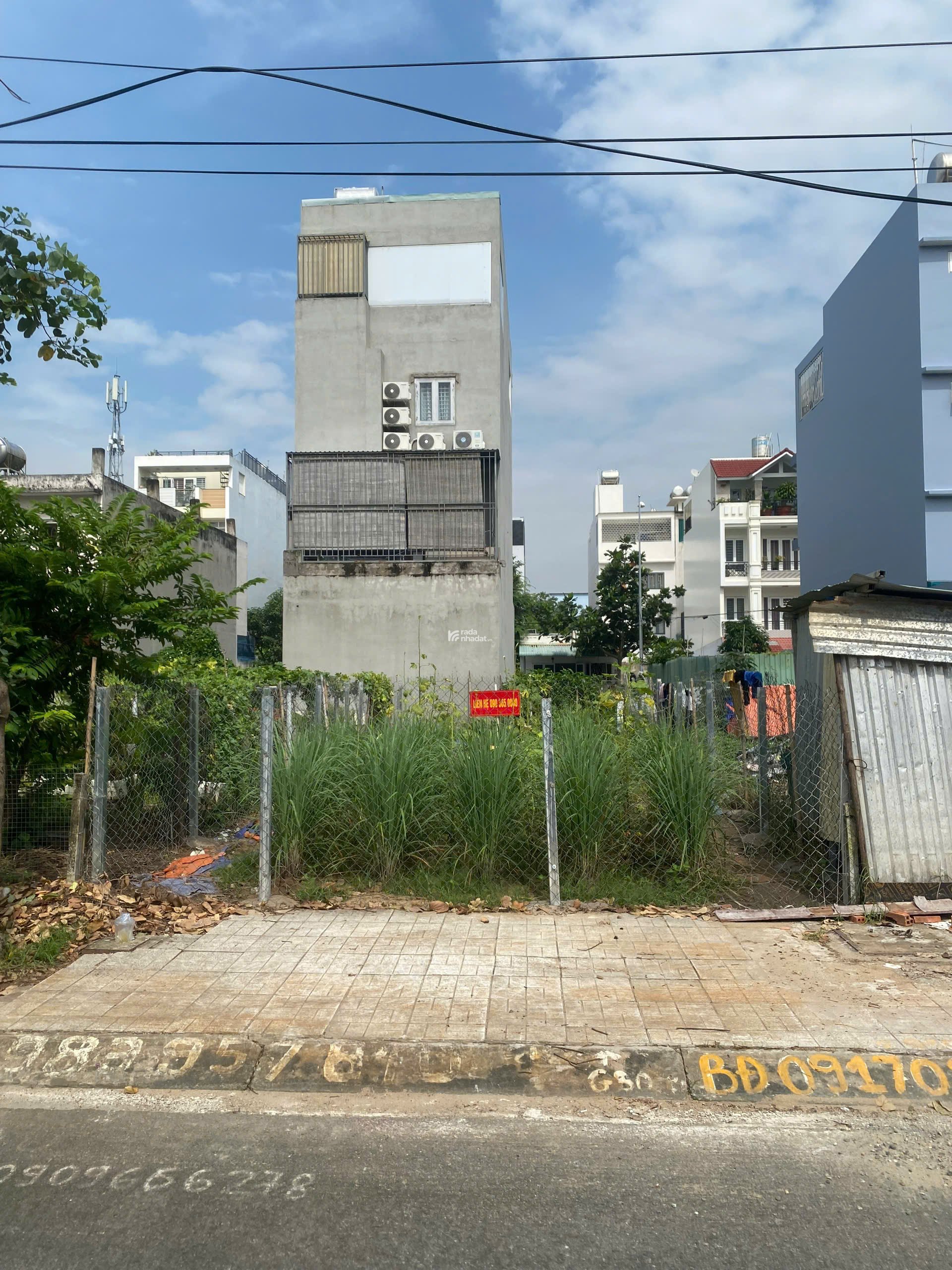 Bán lô đất mặt tiền đường Phạm Hy Lượng, P. Thạnh Mỹ Lợi, đường 12m.