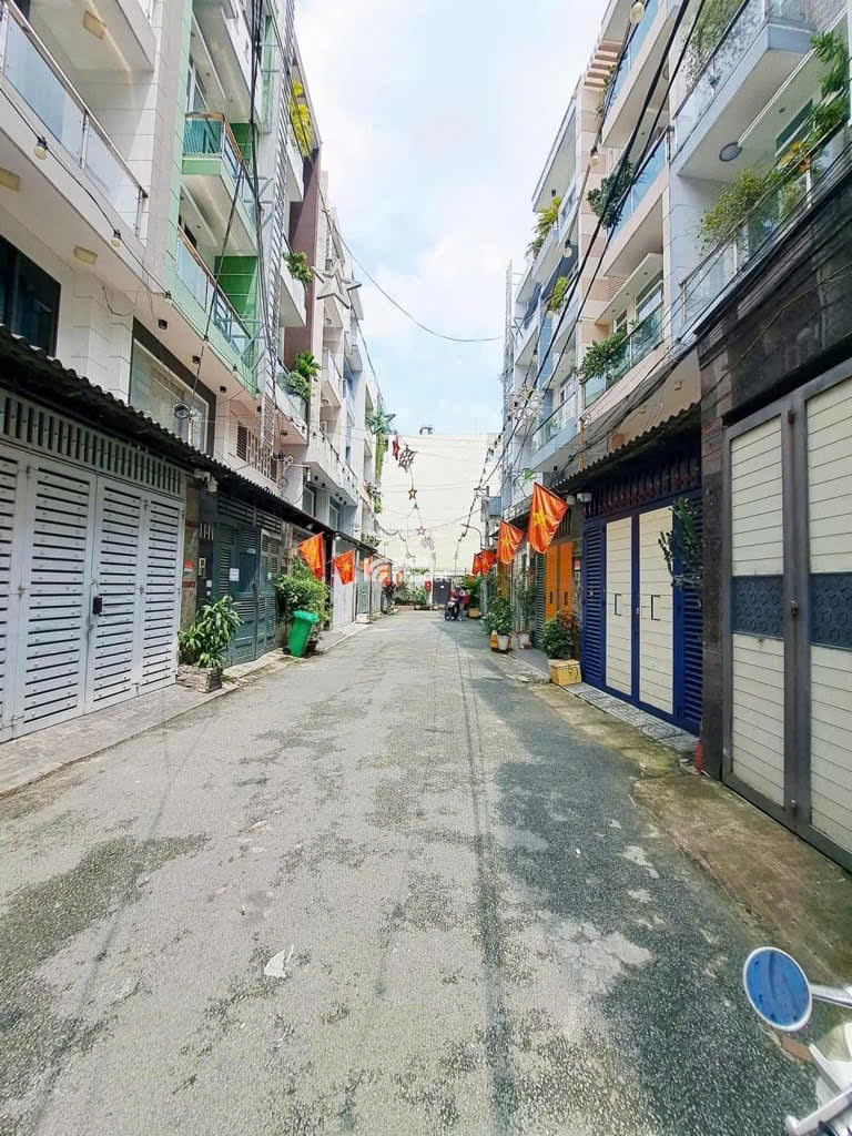 Nhà 4 tầng  Quang Trung  Thông Tây Hội  Gò Vấp  4x19m  Hẻm 6m thông  Giá 9.55 Tỷ