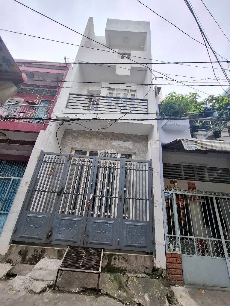 HẺM XE HƠI THÔNG-TRUNG TÂM QUẬN 6- BÌNH TIÊN- DT: 4.1*10M- 5 TỶ 150