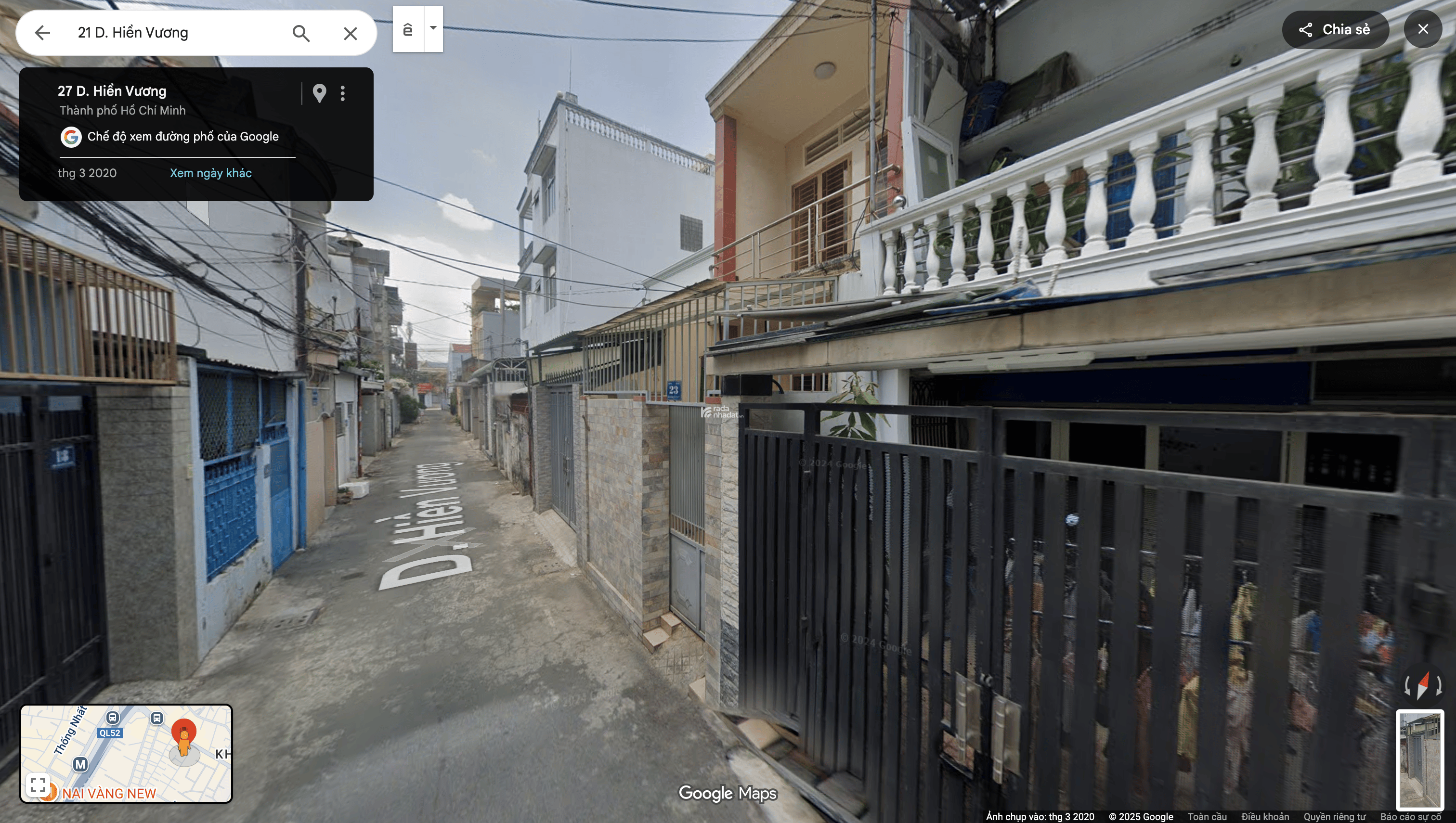 CHO THUÊ NHÀ NGUYÊN CĂN DƯƠNG HIỀN VƯƠNG