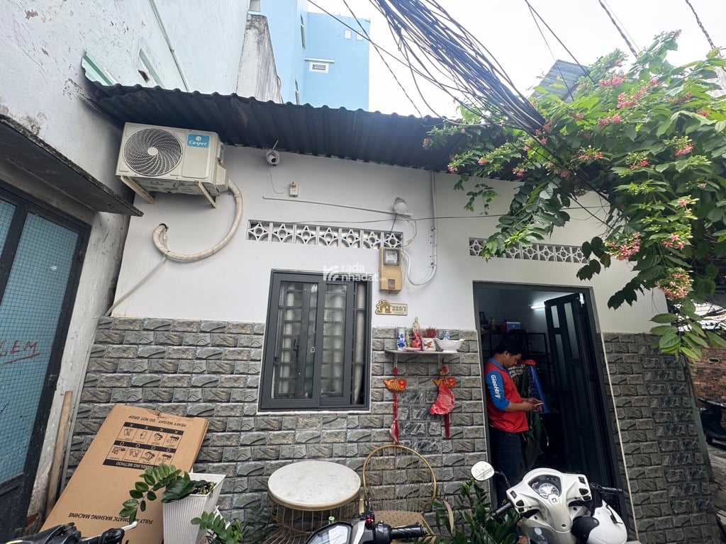 HẺM XE HƠI NƠ TRANG LONG, BÌNH THẠNH, 32M2 MỘT ĐỜI CHỦ TIỆN XÂY. GIẢM 650TR CHỈ 4.2T