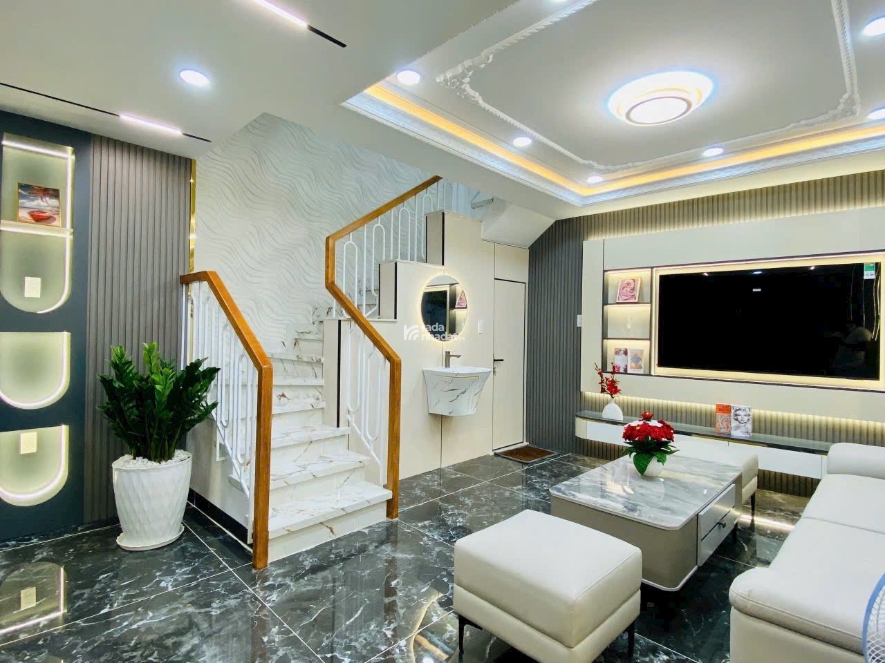 NHÀ XÂY MỚI 4 TẦNG ĐẸP LUNG LINH – HẺM XE HƠI 5M – BÙI QUANG LÀ, P.AN HỘI TÂY – CHỈ 7.8 TỶ TL