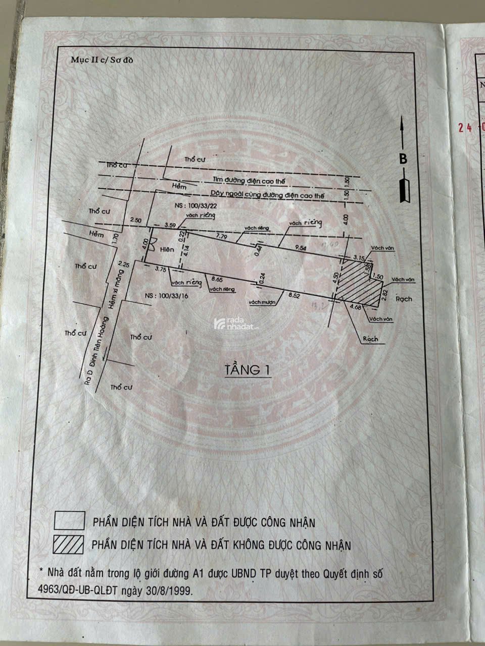 Bán nhà riêng 1 mặt tiền Diên Hồng 1 mặt hẻm Lê Văn Duyệt, 12 tỷ, 88.5m2, mặt tiền 4.5m, giá tốt!
